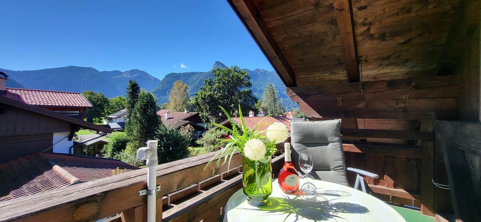 Ferienwohnung Heike Hauswirth PANORAMA Oberammergau Exterior foto